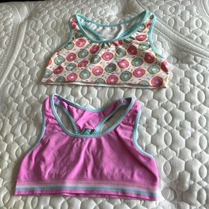 2 pack of kid bras